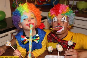 Cake Pops backen- Kinder Fasching Party
