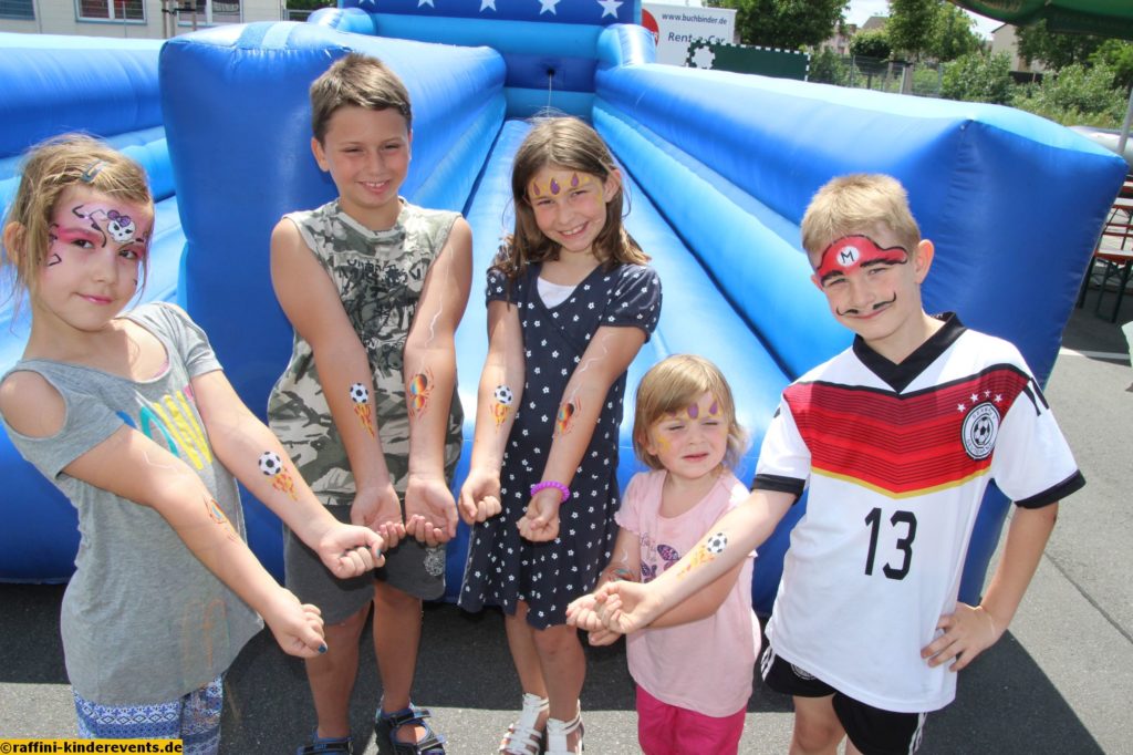 Facepainting REWE Kindertag, Lilienthal Center Mannheim