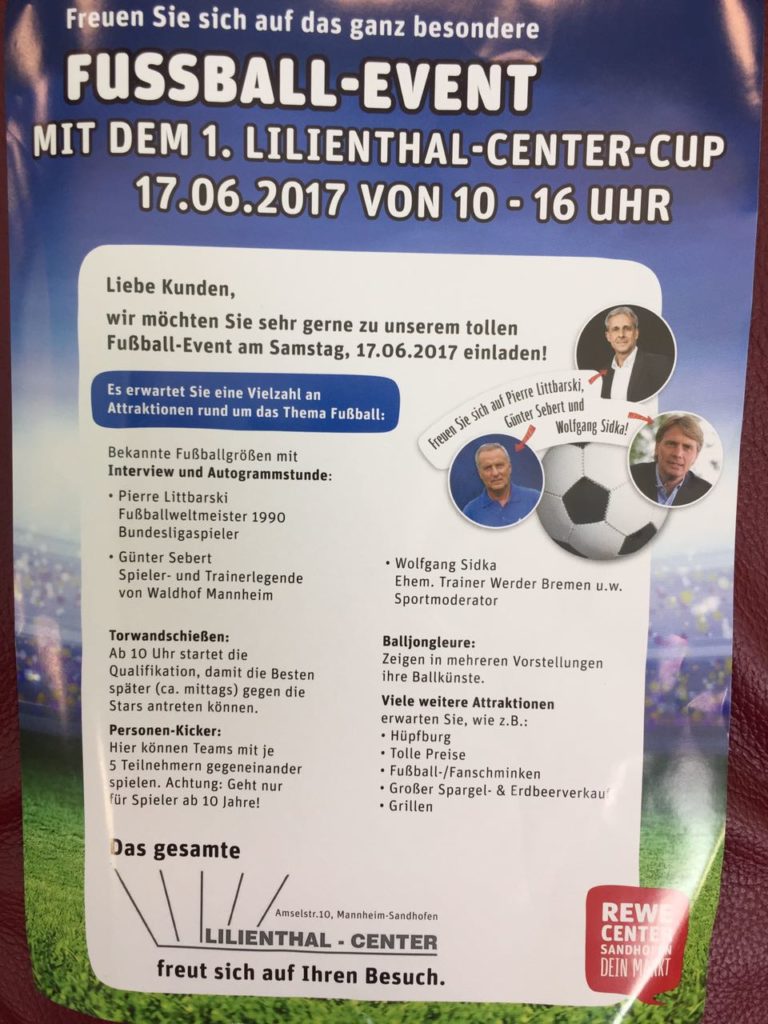 Fussball Event Mannheim