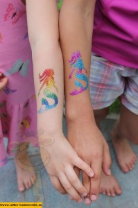 Glitzer Tattoos Blies 