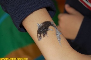 Glitzer Tattoos Kinderfest 