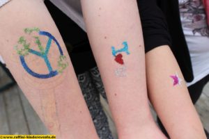 Glitzer Tattoos Maimarkt Mannheim