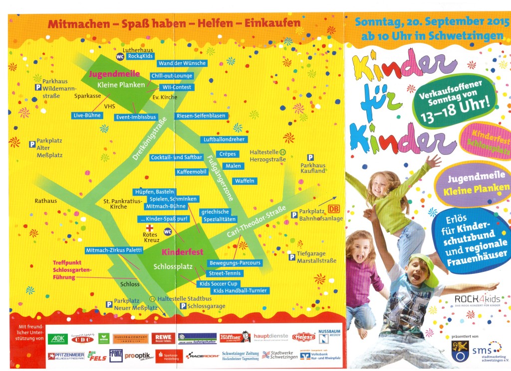 Kinder fuer Kinder, Schwetzingen