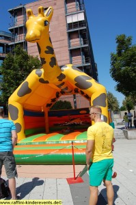 Kinderfest - Ludwigshafen spielt, Huepfburg