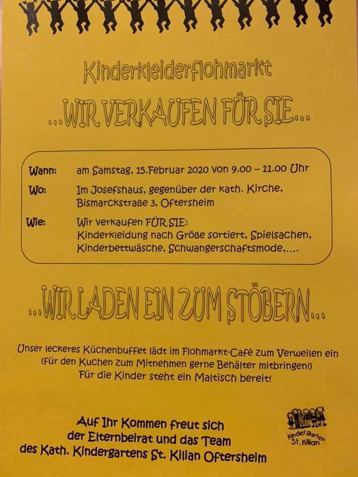 Kinderkleiderflohmarkt Oftersheim