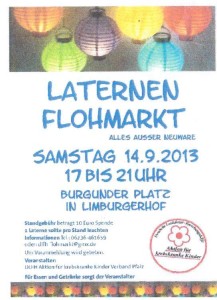 Laternen Flohmarkt - Limburgerhof