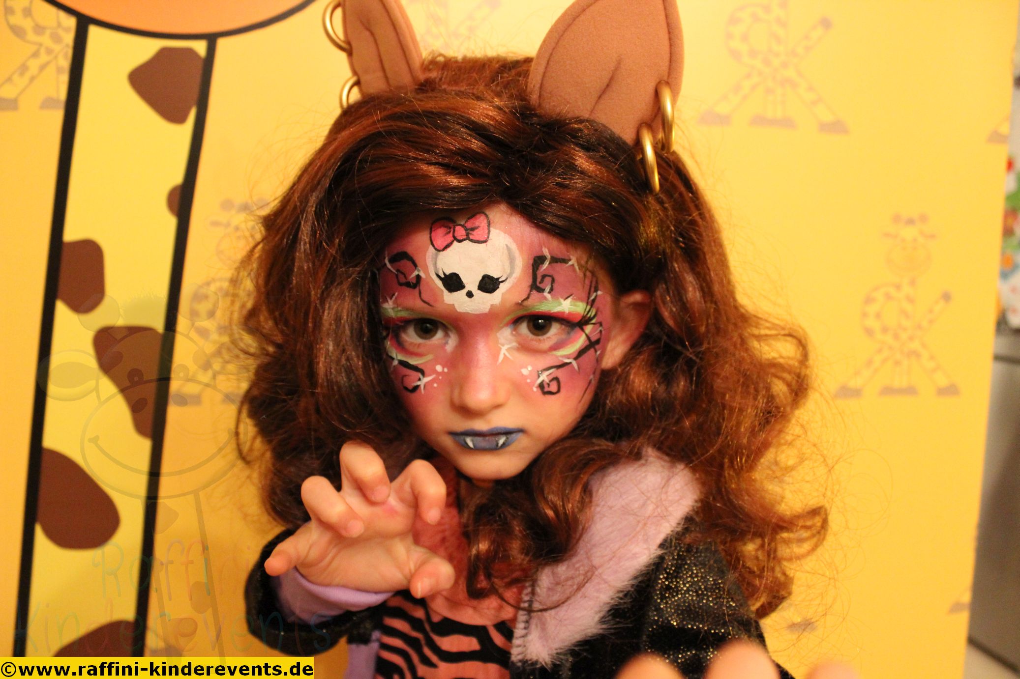 Monster High Facepainting, Kinderschminken