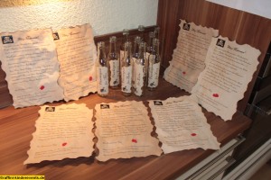 Piratenparty Kindergeburtstag Einladungen machen