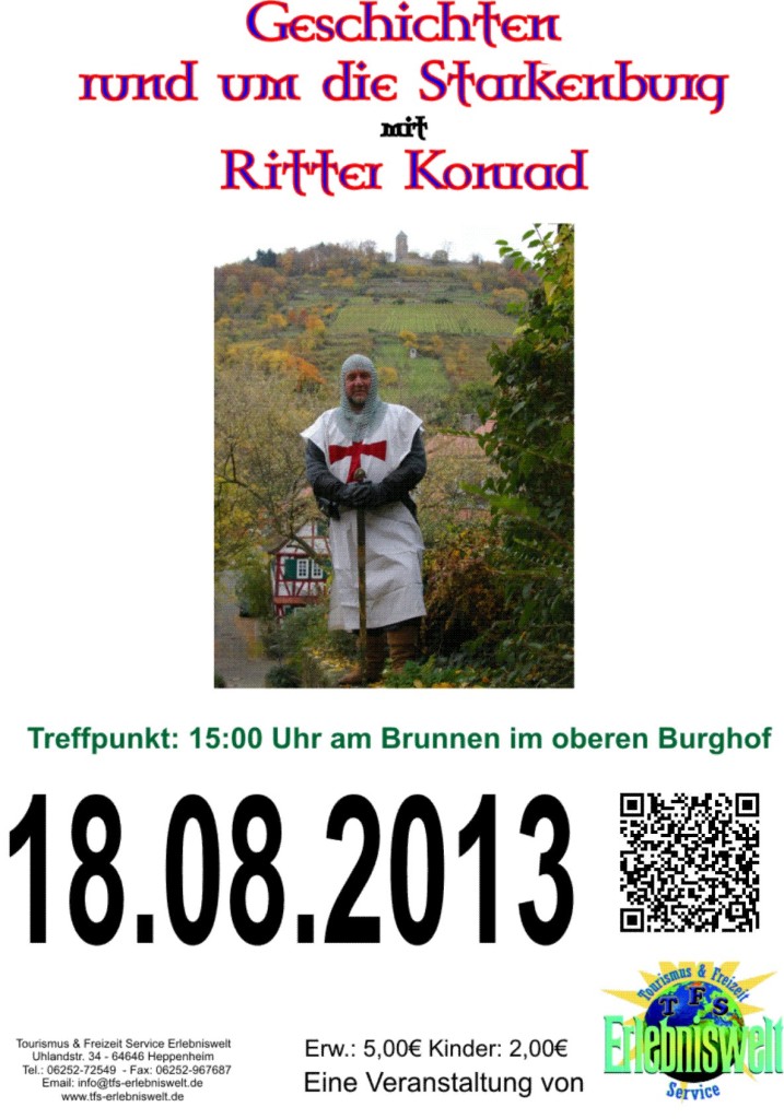 Plakat Ritter Konrad- Heppenheim