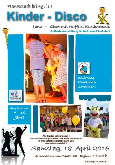Raffini Kinder Mini Disco Plankstadt