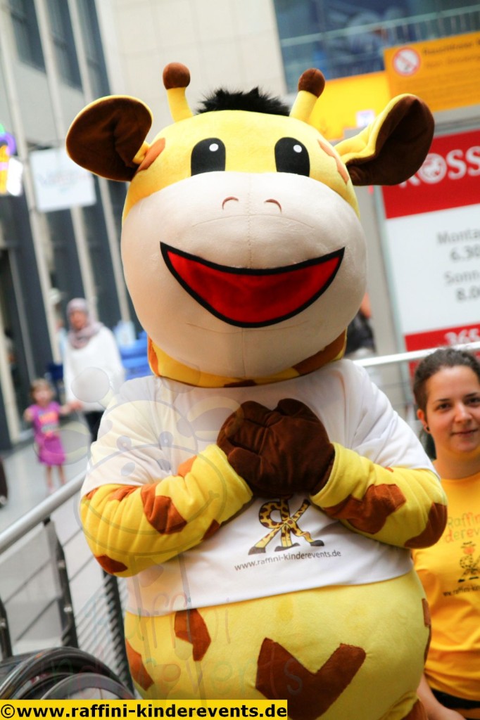Raffini Kinderevents, Maskottchen Walk Act Mannheim 