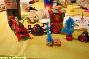 Recycling Basteln mit Kinder