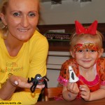 Recycling Basteln mit Kindern - Halloween Geister