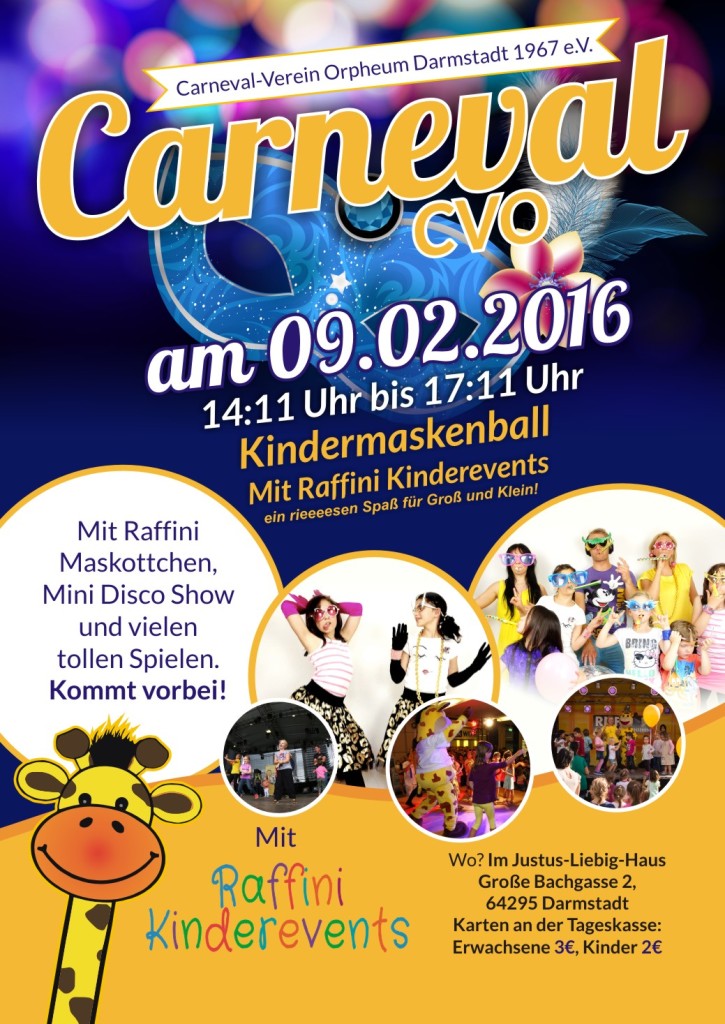 plakat A1 CARNAVAL 2016