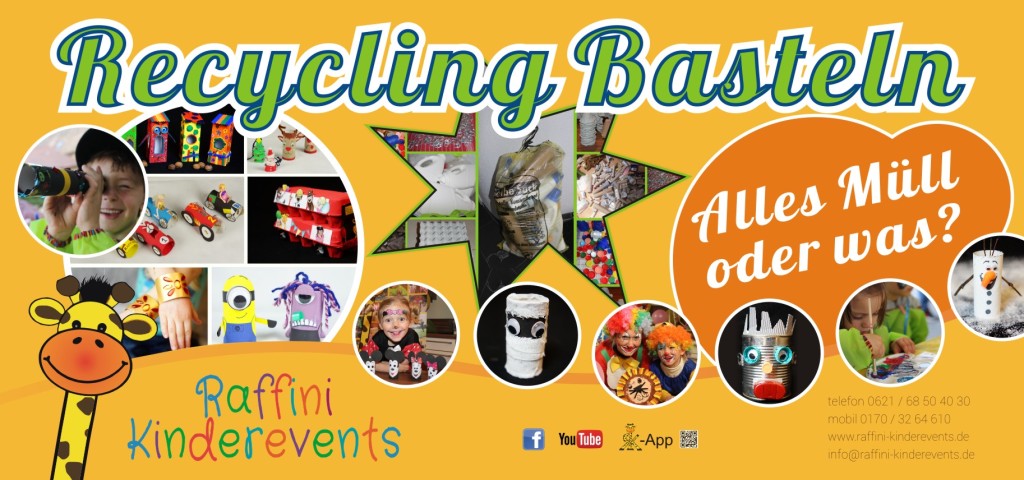 recycling basteln banner